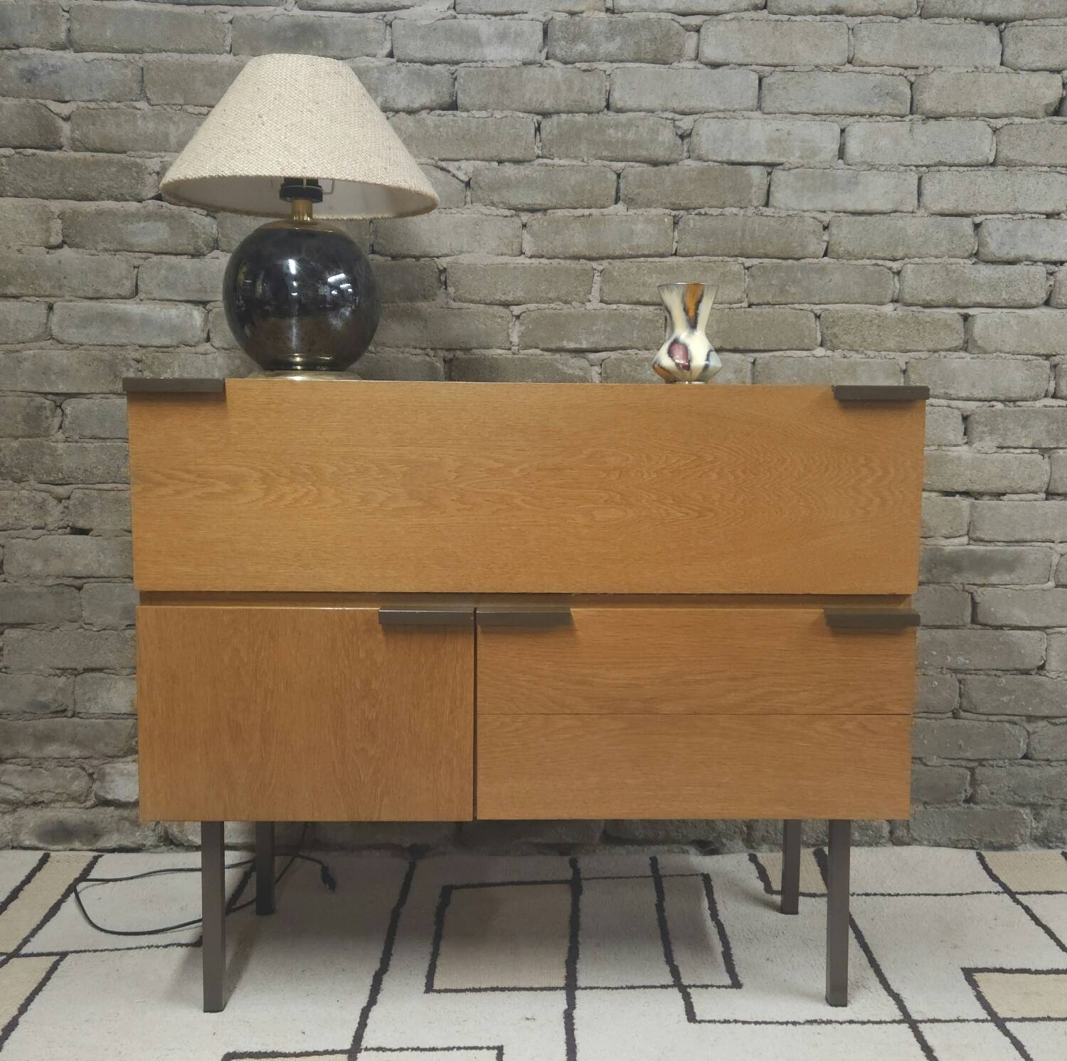 Vintage 1970s storage unit