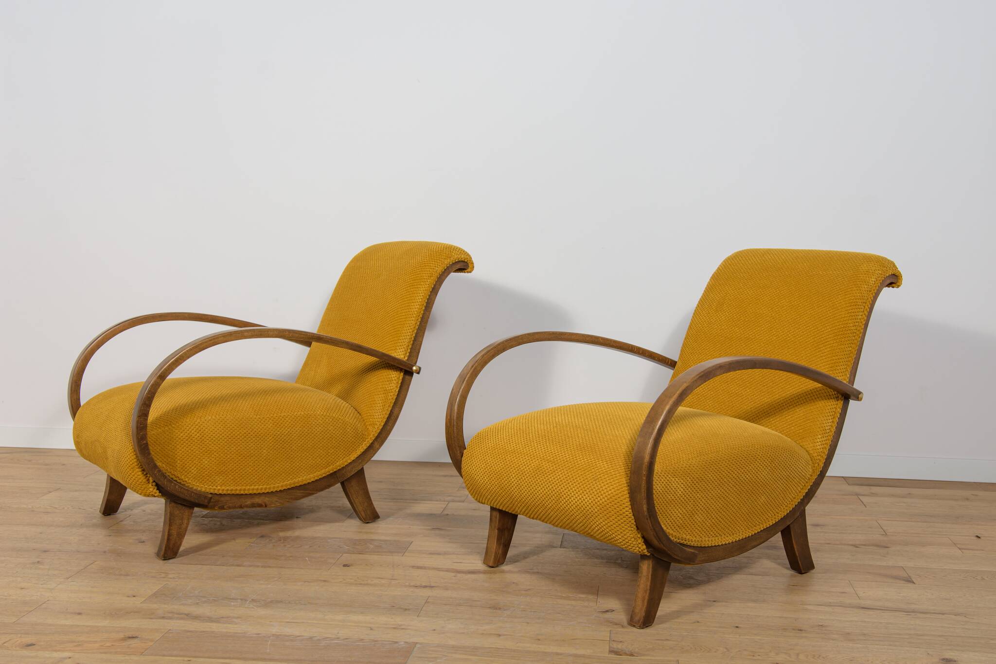 Art Deco  Armchairs , Poland, 1930s, Set of 2