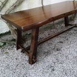 Brustalist table and 2 benches by Finnish designer Olavi Hänninen
