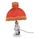 Old art deco ceramic lamp Pierrot 1930/40