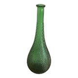 Empoli Italian glass bottle vase without cap