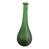 Empoli Italian glass bottle vase without cap