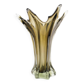 Vase Murano, moderne du milieu du siècle, en verre, Italie, années 1950