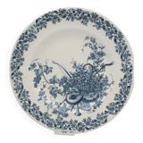 6 Longwy Louis XVI flat plates