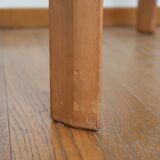 Scandinavian coffee table smoked glass