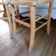 Lot de 2 chaises bistrot en bois