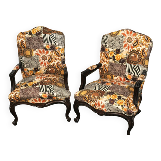 Armchairs Louis XV style