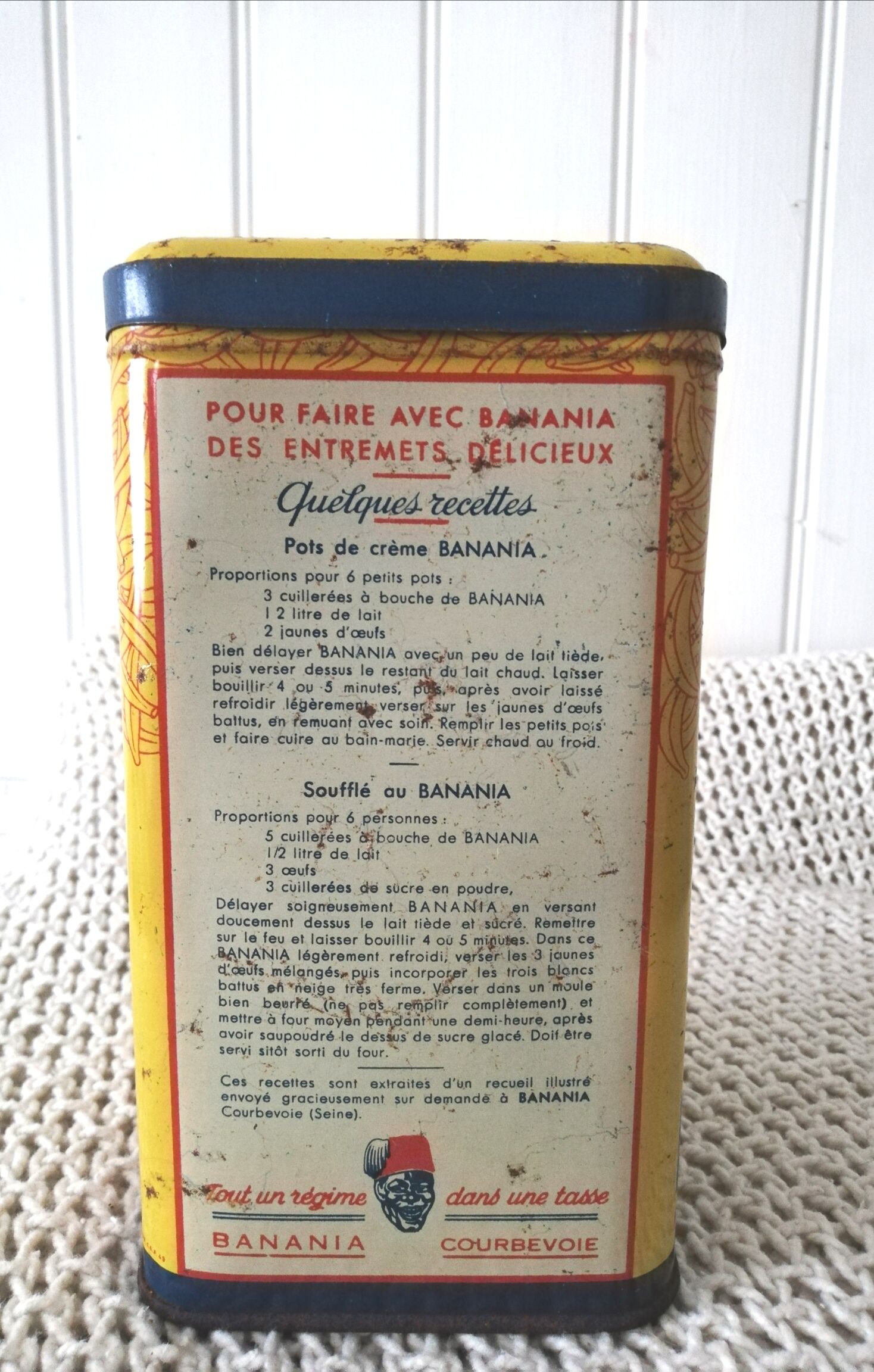 Ancienne boite Banania Selency