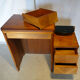 Bureau en chêne et sa chaise, 1950