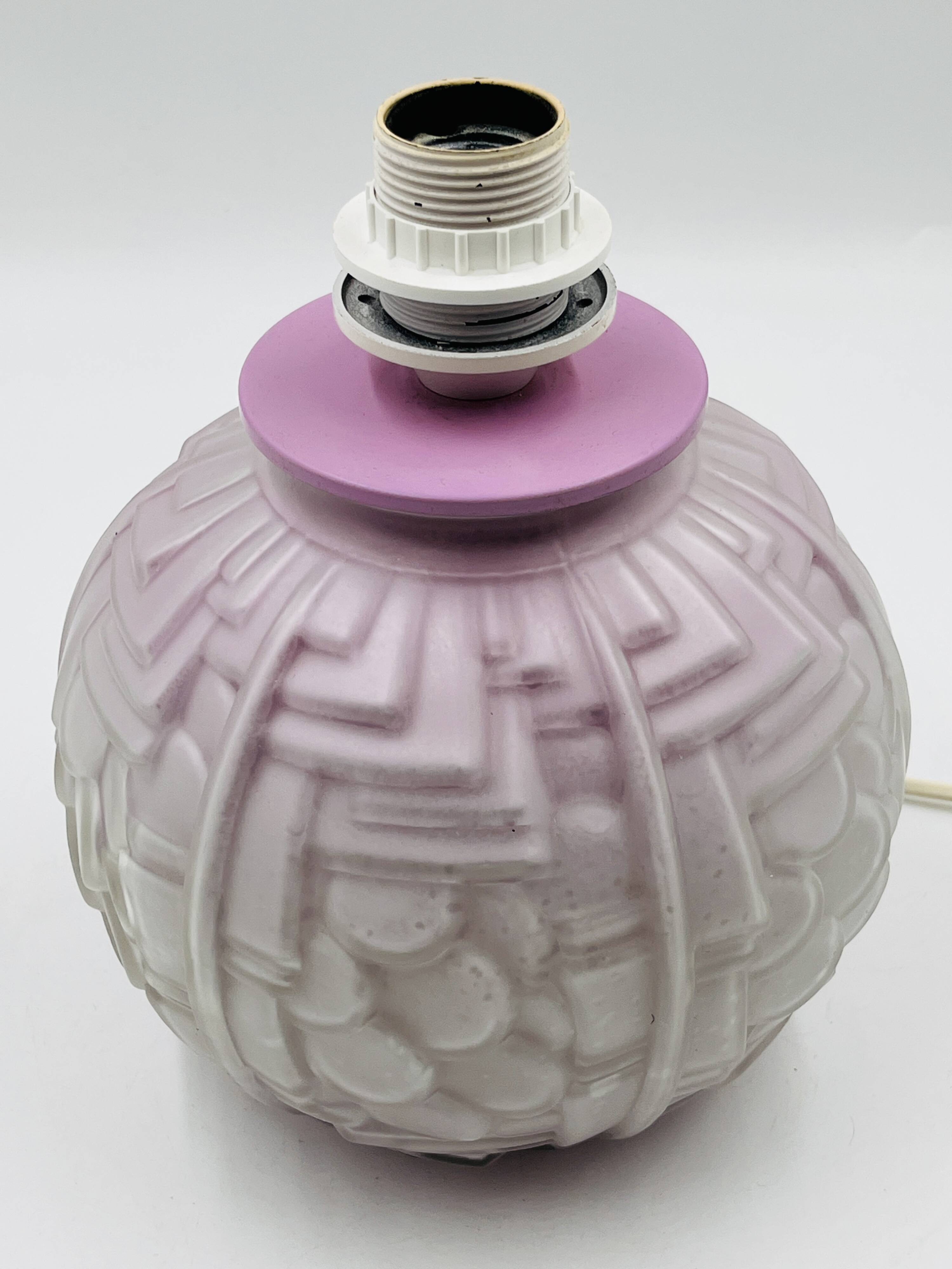 Baltard Art Deco style lamp