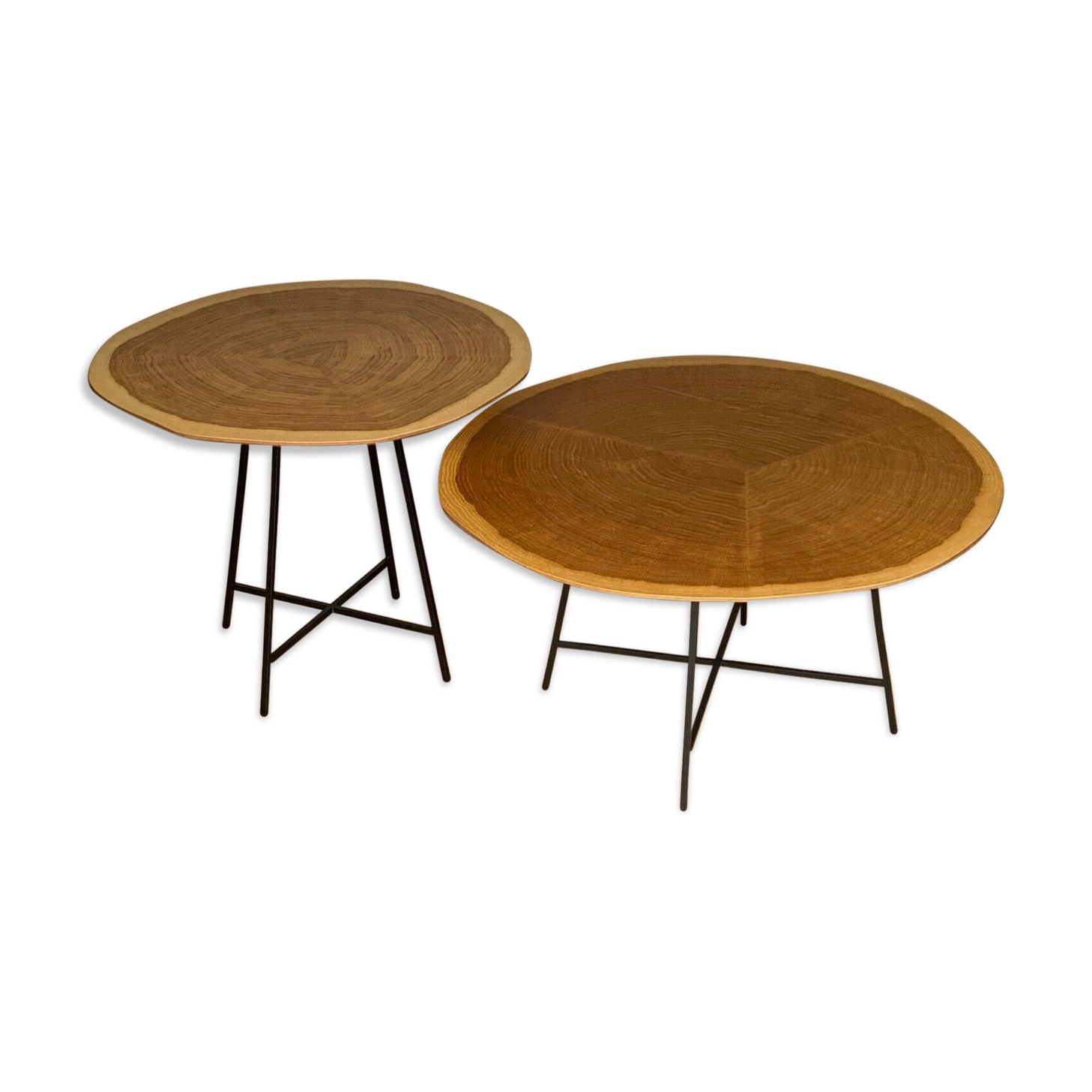 Suite of two alburni coffee tables by lucidipevere cinna xxe