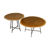 Suite de deux tables basses Alburni par Lucidipevere, Cinna XXe