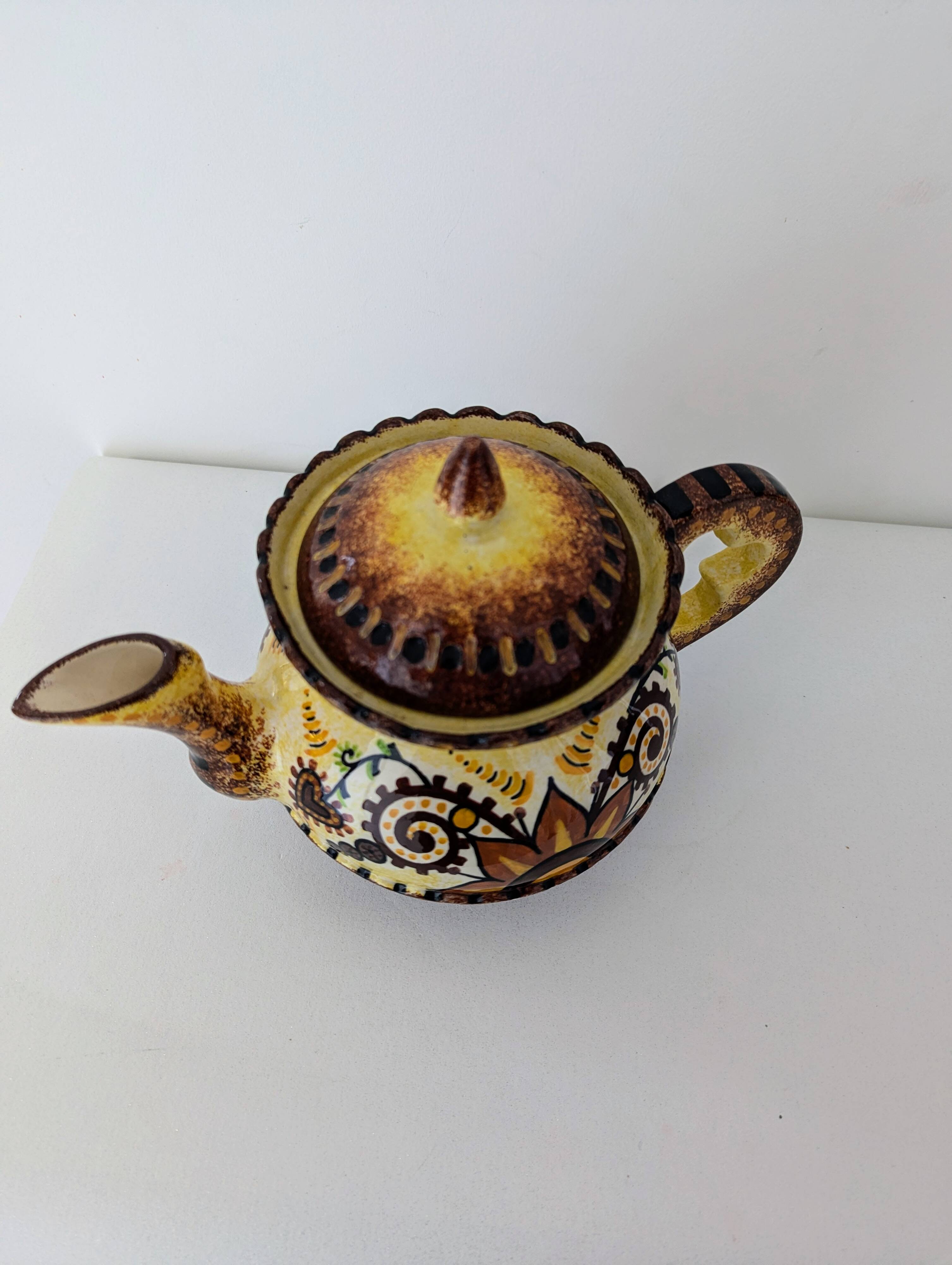 Coffee pot, teapot signed Paul Fouillen