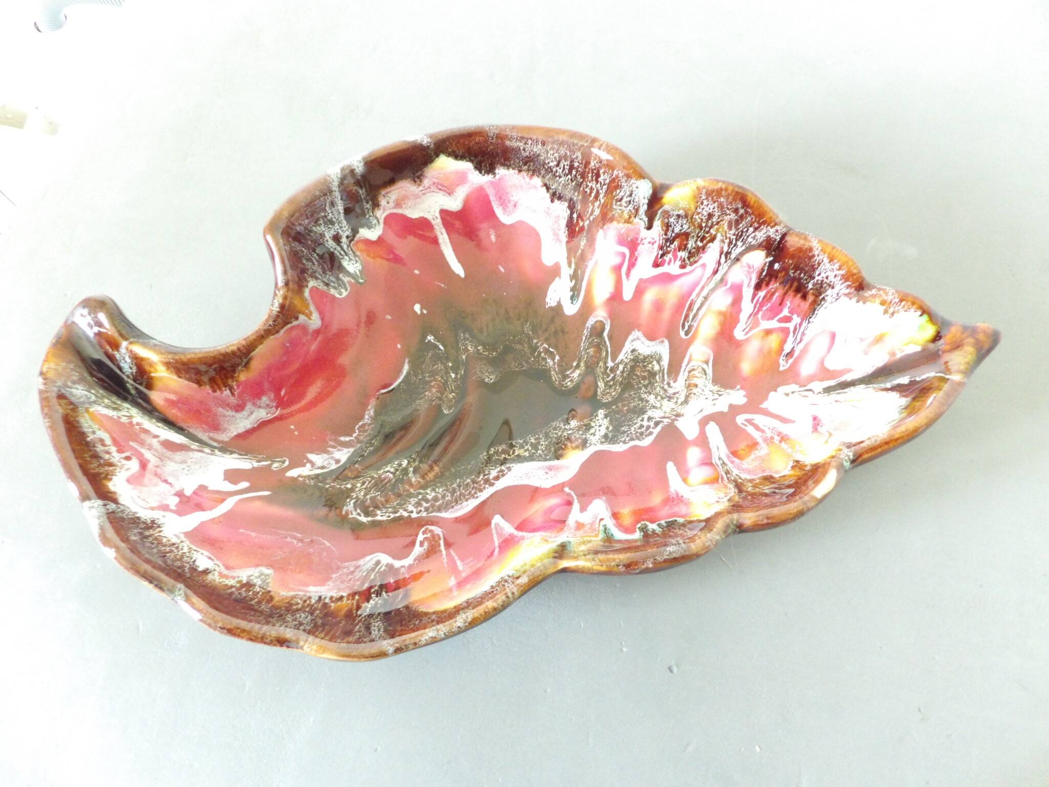 Purple fruit bowl