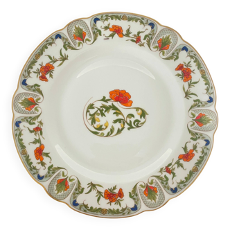 Assiette à Dîner en Porcelaine - Modèle Mozart "Chantoung" Haviland