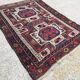 Tapis Kazak en laine oriental fait main 140x105cm