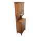 Antique Narrow Oak Chest Of Drawers, early 1900s