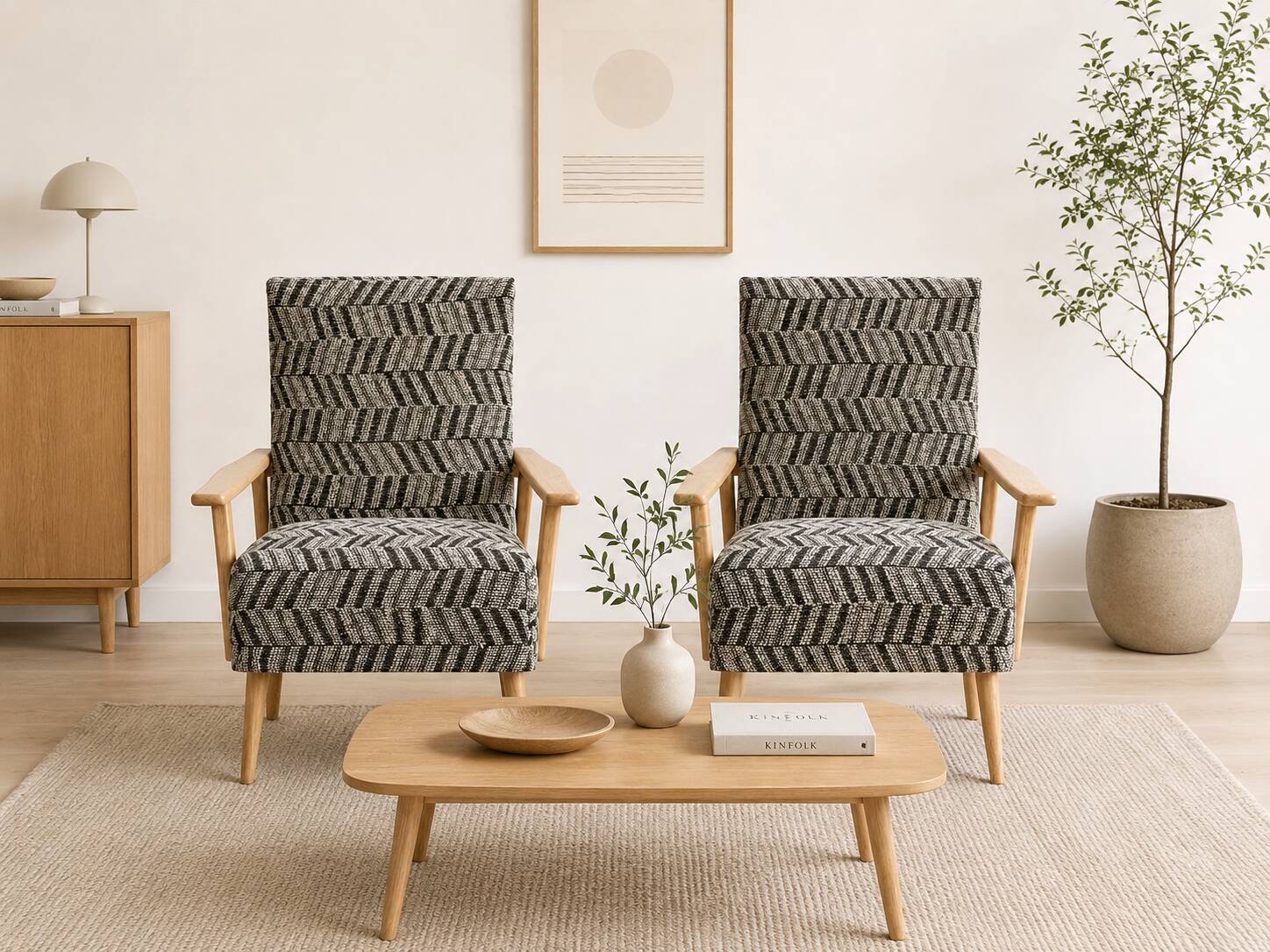 Paire de fauteuils style scandinave , des années 70/80'
