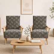 Paire de fauteuils style scandinave , des années 70/80'