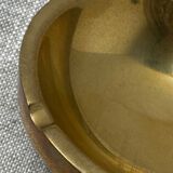 Brass ashtray in the shape of a boat shackle