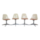 Set de 4 chaises de Charles & Ray Eames pour Herman Miller, 1960