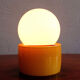 Czechoslovak glass table lamp by Osvětlovací Sklo, 1970s