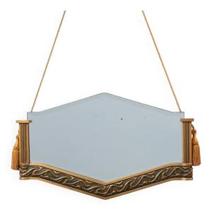 Miroir Art Déco en bois