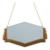 Art Deco Mirror in gilt wood, Belgium ca. 1920