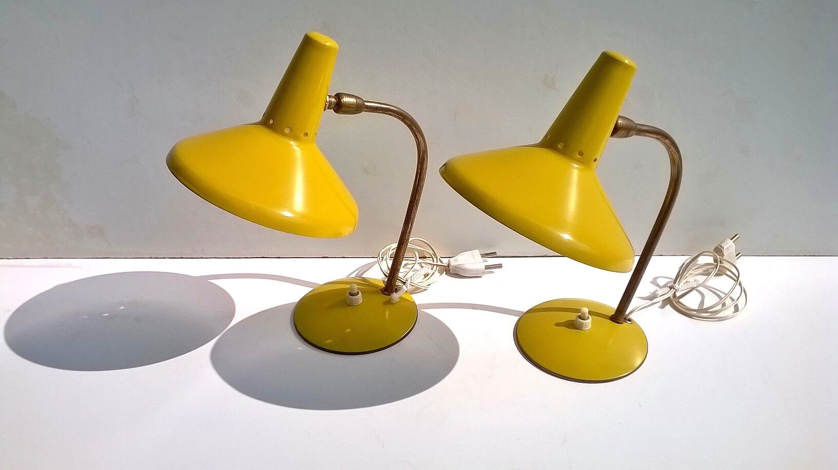 Paire de lampes de bureau d’Arredoluce 1950s
