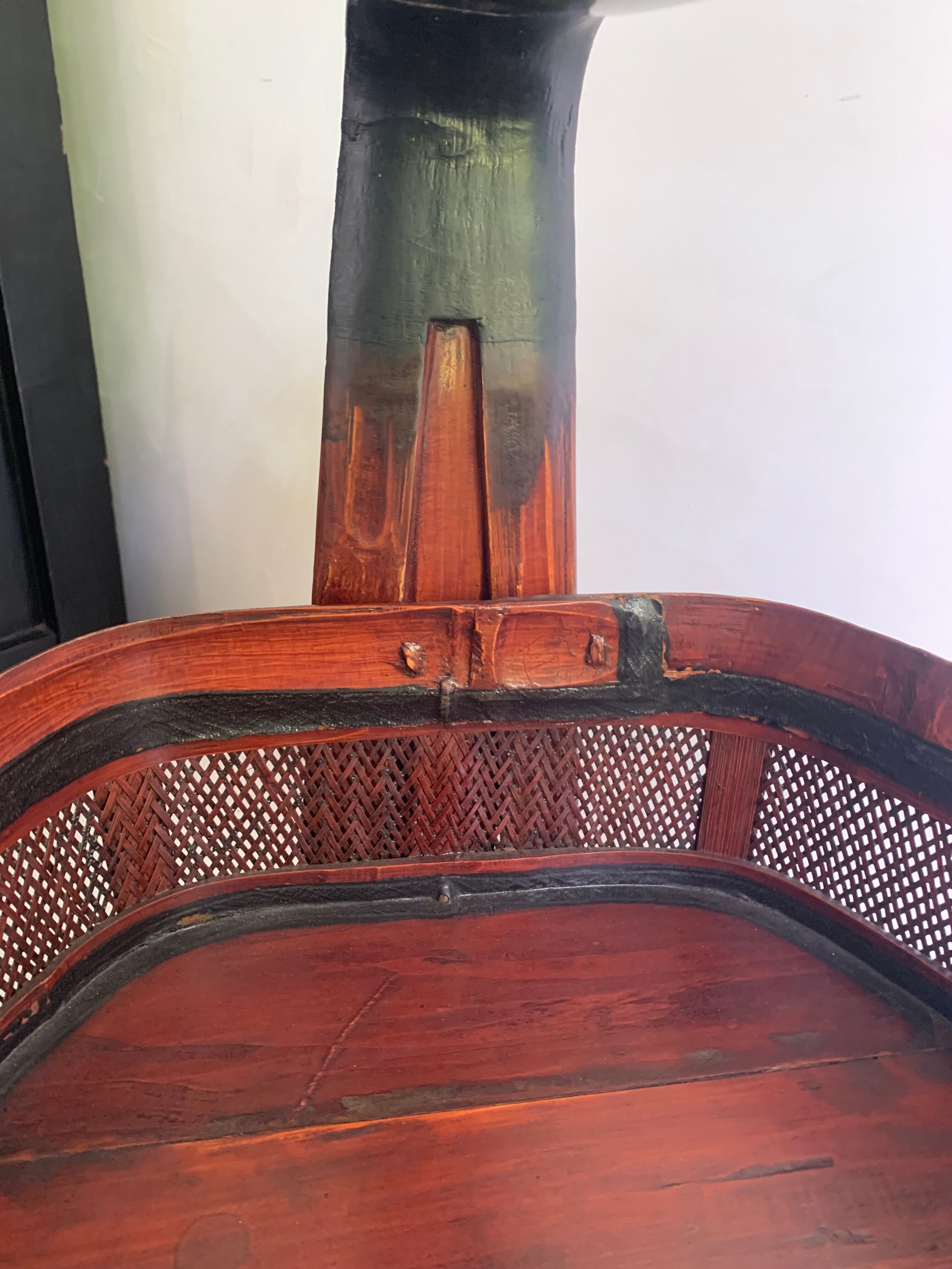 Chinese bamboo basket