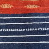 Multicolored Berber kilim carpets