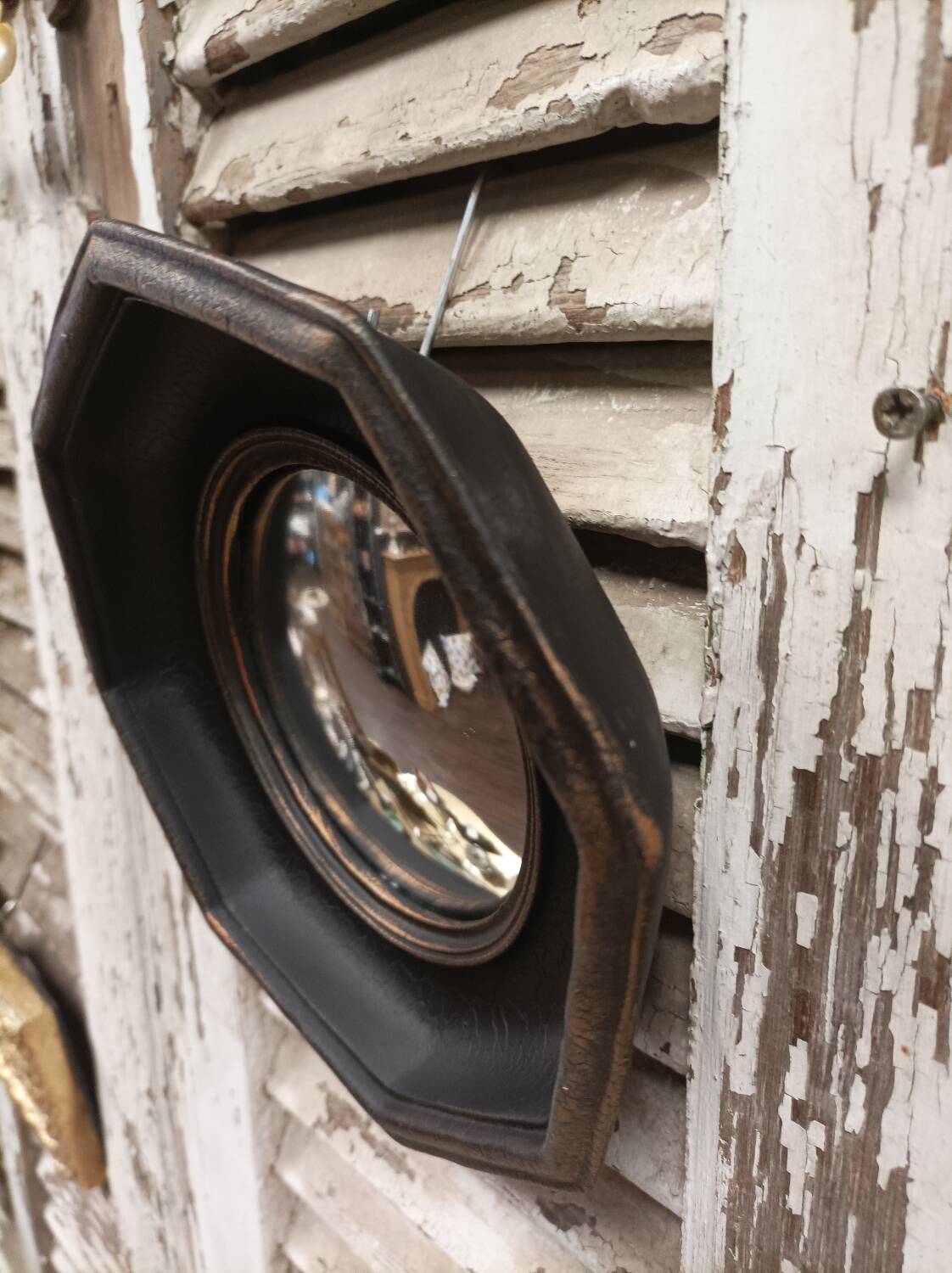 Miroir convexe hexagonal 19 cm