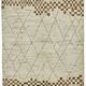 Handwoven Tribal One of a Kind 259 cm x 293 cm Beige Wool Carpet