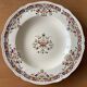 6 antique semi-deep plates in Longchamp earthenware.