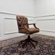 Brown Chesterfield President Office chair