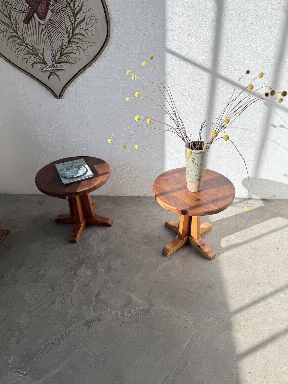 Side tables 1960 mountain furniture