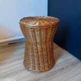 Wicker Table/Stool