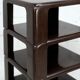 Suite de 4 tables basses gigognes "Gatti", Mario Bellini éditée par C&B Italia, circa 1970.