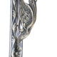 Gothic dragon rack, plant door or brass mantle holder