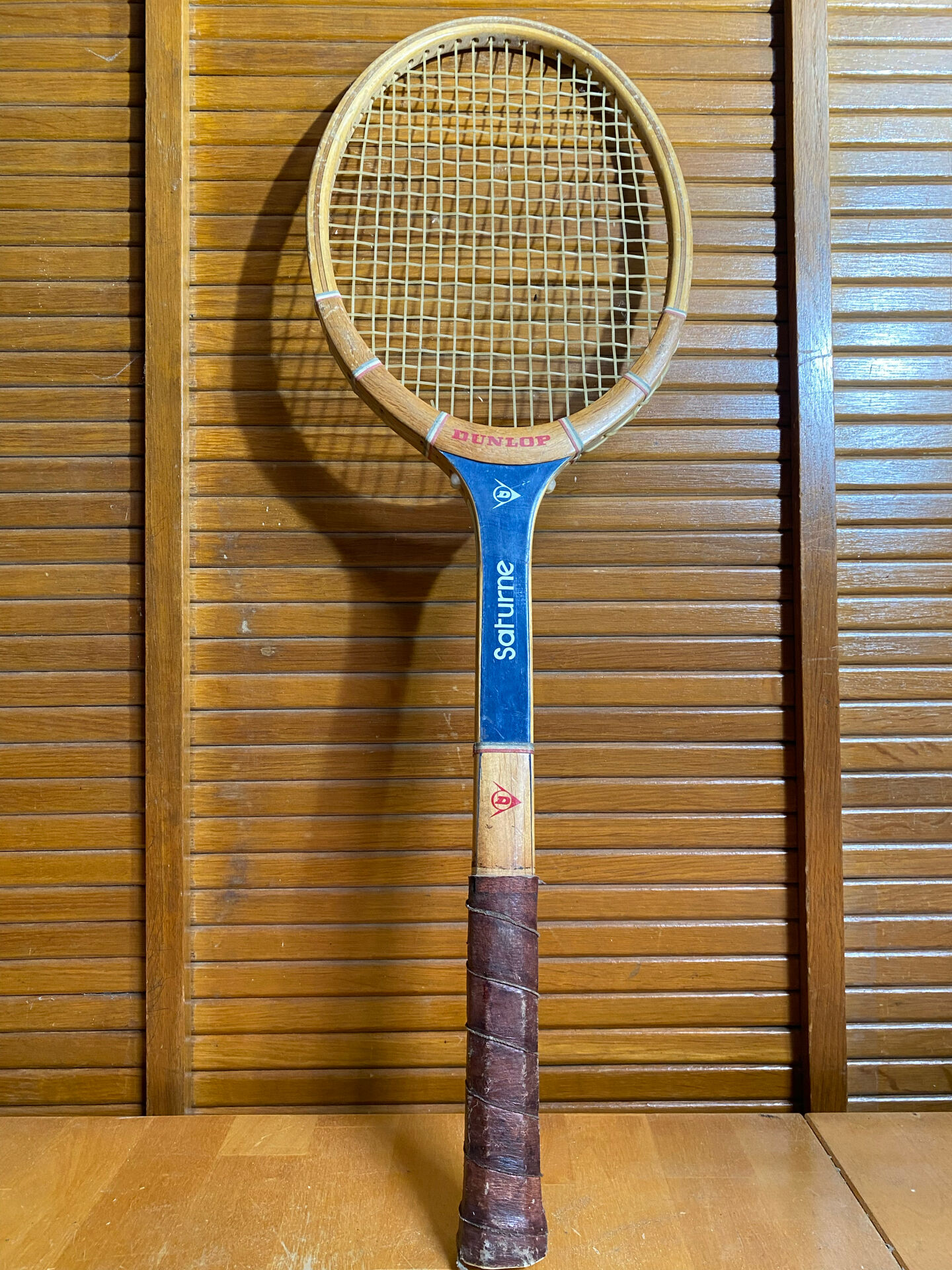 Vintage Dunlop Saturn Wood Tennis Racket