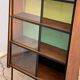 Vintage glass-fronted library Alta 1950
