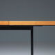 'No. 413' Extendable Dining Table in ash wood, Fred Ruf for Knoll Int., 1960's