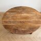 Antique solid wood drop-leaf table
