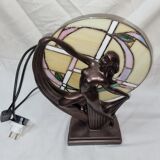 Art Nouveau lamp/ Art Deco dancer