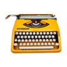 Machine à écrire Olivetti Lettera 82 Safran révisée ruban neuf