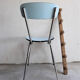 Chaise formica bleue