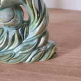 2 numbered Art Deco candlesticks - Possible Hubert Bequet