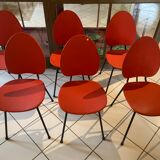 Set of 6 chairs 50s