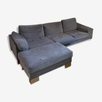 Canapé d'angle gris