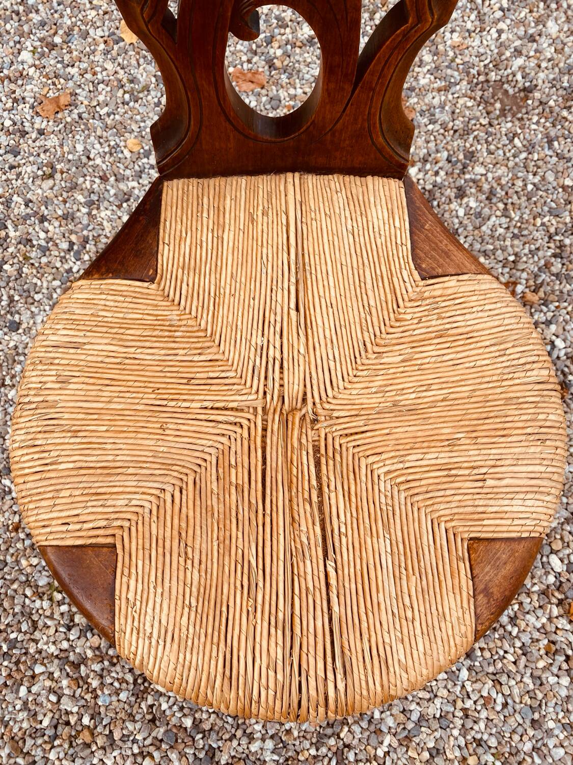 Art Nouveau nursing chair